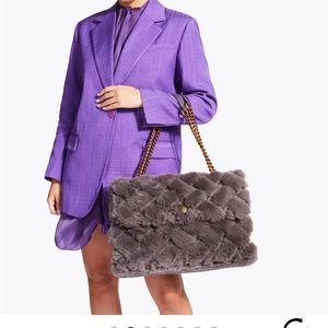 XXL Kurt Geiger Fur Bag